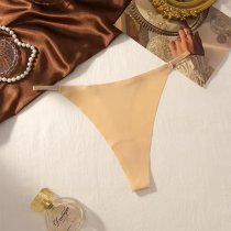 G-String กางเกงชั้นในจีสตริงผู้หญิง ทรงบิกินี่ Seamless Thong เอวต่ำ สายเล็กเซ็กซี่ ซึมซับดี ระบายอากาศเยี่ยม
