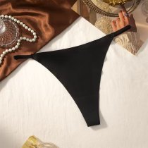 G-String กางเกงชั้นในจีสตริงผู้หญิง ทรงบิกินี่ Seamless Thong เอวต่ำ สายเล็กเซ็กซี่ ซึมซับดี ระบายอากาศเยี่ยม