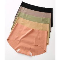 Seki กางเกงในไร้ขอบ Spandex เอวกลาง