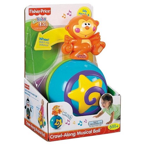 Fisherprice ลูกบอลล้มลุกมีตุ๊กตาเสียบมีเสียงเพลง