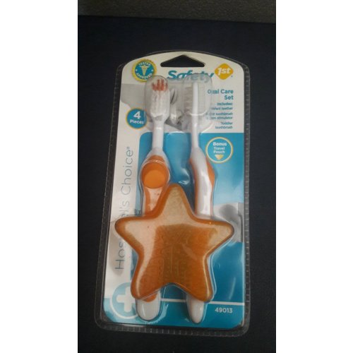 Safety 1st ชุดแปรงสีฟัน แปรงนวดเหงือก 3 step พร้อมยางกัด