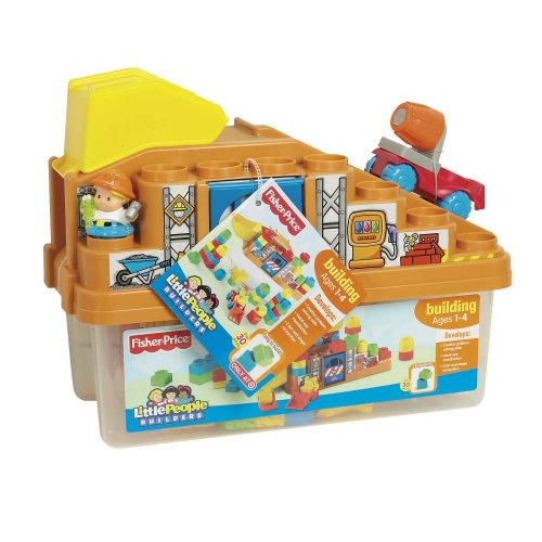Fisherprice Little People Builders Build n Move Construction Site