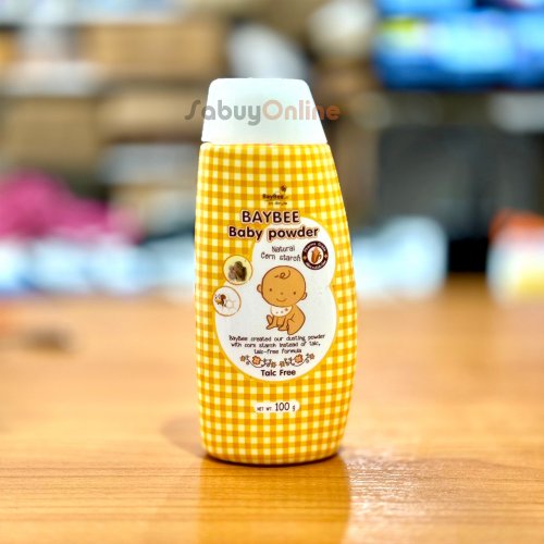 BayBee Instyle แป้งข้าวโพดโรยตัวสำหรับเด็ก 100 กรัม