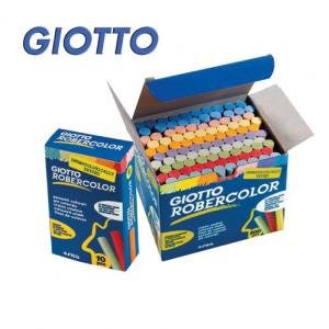 Giotto Be-Be ชอล์คเขียนกระดานไร้ฝุ่นคละสี แพค 100 แท่ง