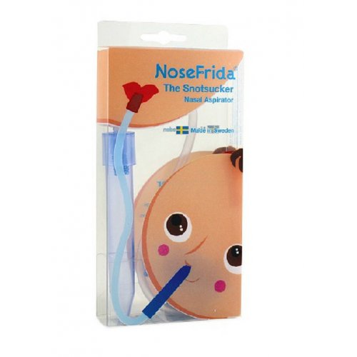 NoseFrida ที่ดูดน้ำมูกแบบหลอดซิลิโคน จาก สวีเดน