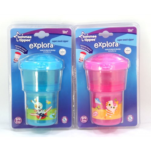 Tommee Tippee ถ้วยใส่นมหรือขนม 2 in 1