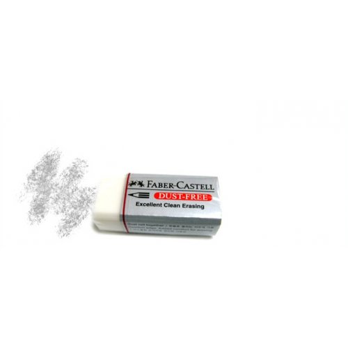 Faber-Castell ยางลบสีขาว Dust Free