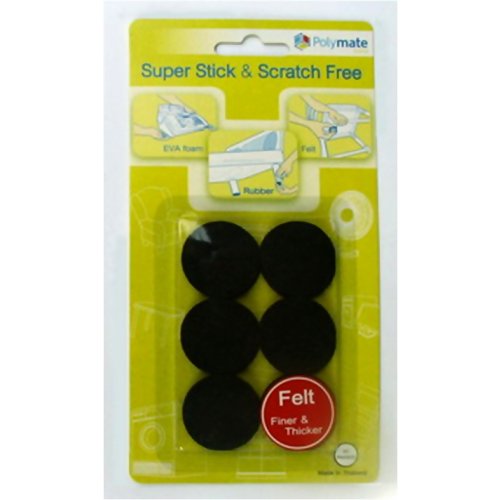 Polymate แผ่นสักหลาดรองอุปกรณ์  30x3 mm.