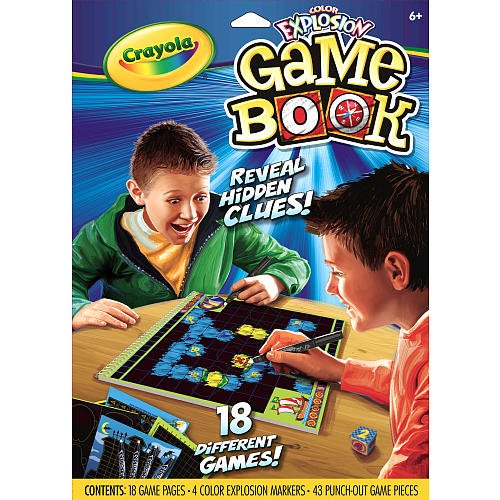 Crayola ชุดสีคัลเลอร์เอ็กโพลชั่น เกมบุ๊ค
