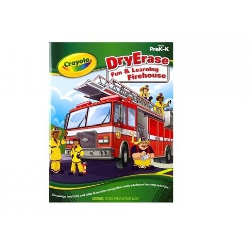 Crayola สมุดระบายสีสำหรับสีไวท์บอร์ด ลบออกได้