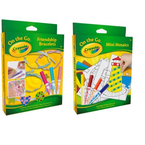 Crayola ออนเดอะโก ชุดสีเมจิก ลายโมเสก/กำไลข้อมือ