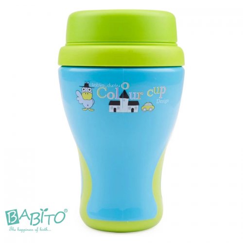 Babito ถ้วยหัดดื่ม แบบหลอดดูด สเต็ป 2