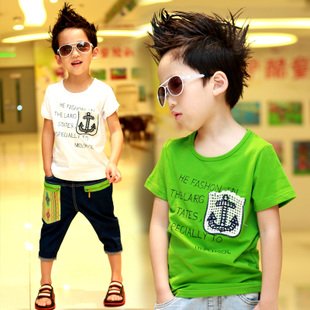 อื่นๆ-M2K เสื้อยืด-ลายสมอเรือ