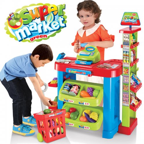 HUILE TOYS ชุดร้านซุปเปอร์