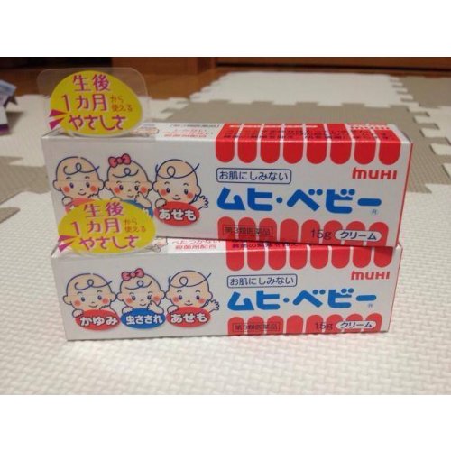 Muhi มูฮิเบบี้ครีม 15 กรัม(สำหรับเด็ก 1 เดือนขึ้นไป)