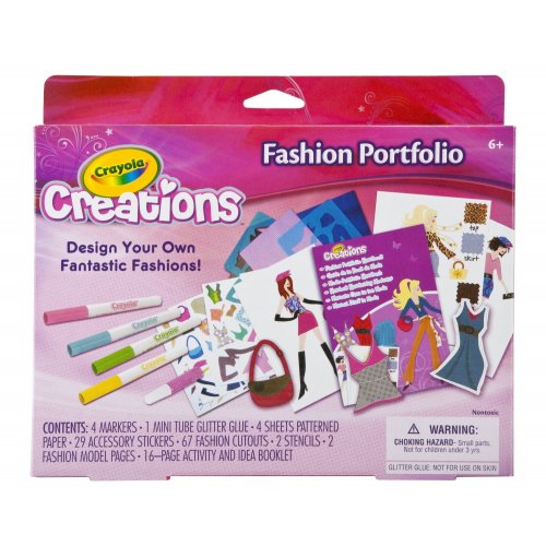 Crayola ชุดตกแต่งแฟชั่นเสื้อผ้า