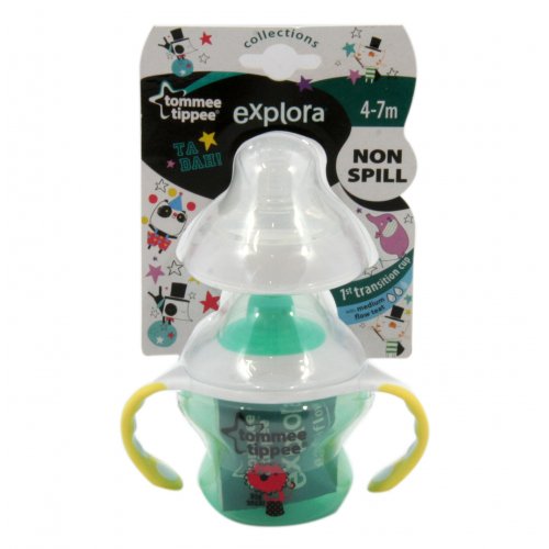Tommee Tippee ถ้วยหัดดื่มพร้อมจุกนม 2 in 1 ขนาด 5 oz