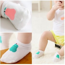 MOM2KIDS ถุงเท้ารัดส้น ลายลูกแพร