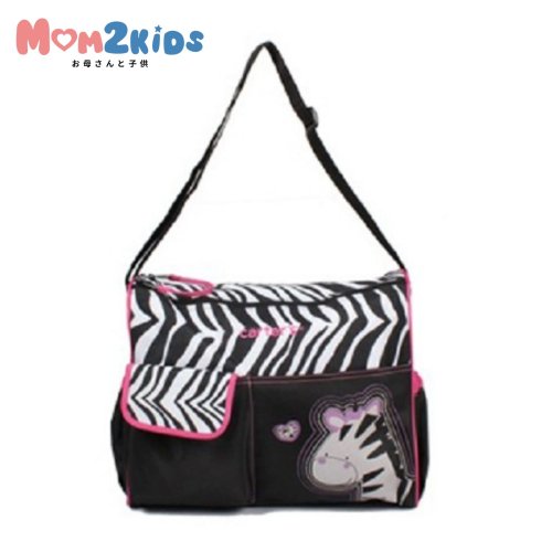 MOM2KIDS กระเป๋าสัมภาระคุณแม่ ลายม้าลาย ?