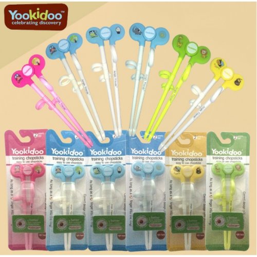 Yookidoo ตะเกียบฝึกคีบอาหาร