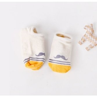 MOM2KIDS ถุงเท้าสำหรับเด็กเล็ก ลาย หนวด