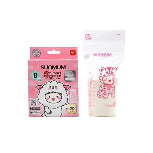Sunmum ถุงเก็บน้ำนมแม่ทานตะวัน SUNMUM 8 oz