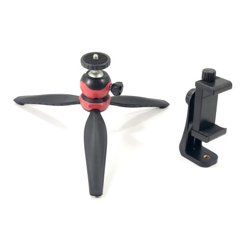 2TECH ขาตั้งกล้อง Tabletop Tripod + Phone holder tripod mount