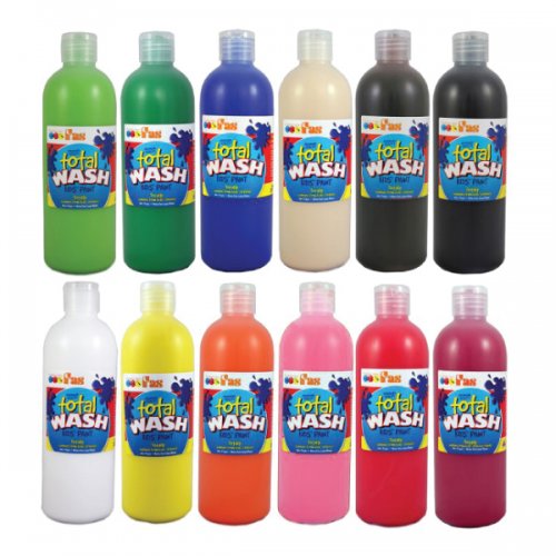 Fas FAS Total Wash Kid’s Paint 500 ml (สีโปสเตอร์ล้างออกหมดจด)