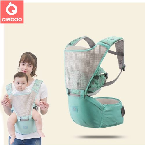 Aiebao เป้อุ้ม+ที่นั่งเด็กคาดเอว