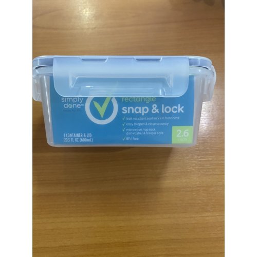 กล่องสูญญากาศ Snap&Lock ขนาด 600 ml
