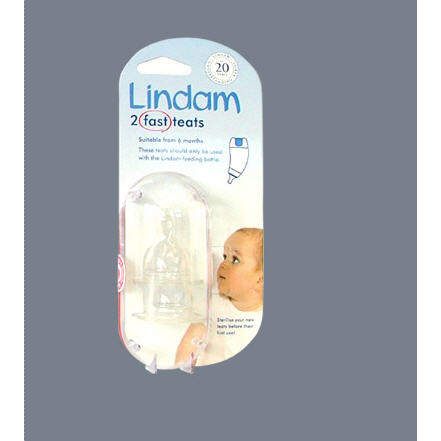 Lindam จุกนม Lindam แพค 2