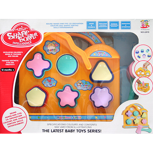 HUILE TOYS ชุดบล็อคกล่องพร้อมฆ้อนทุบ